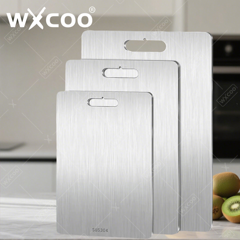 Baby Food Vegetables - WXCOO 스테인레스 스틸 커팅 보드 주방용