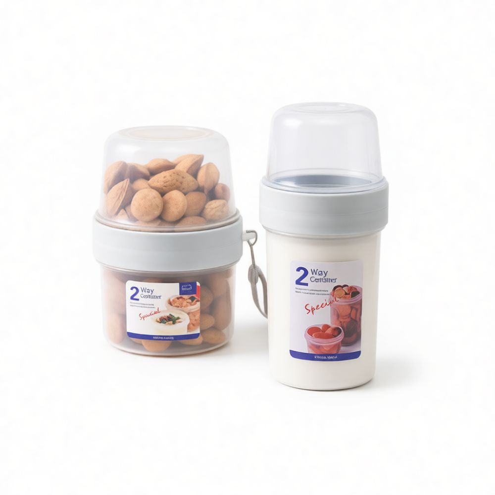 휴대용 이중층 식품 보관 용기, 밀폐형, 요거트, 샐러 - Baby Food Jars With Lids 리뷰 및 가격