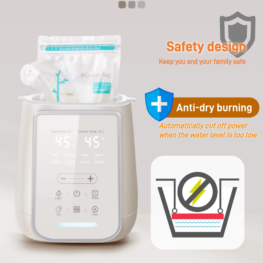 8in1 아기 젖병 모유 워머 멀티기능 모유 및 음식  - Baby Food Warmer 리뷰 및 가격