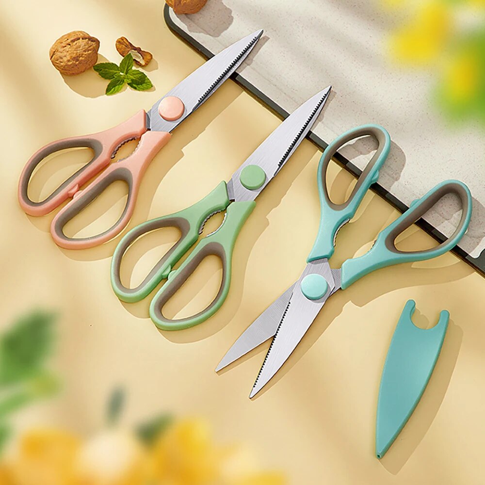 스테인레스 스틸 가정용 주방 가위 듀얼 컬러 플라스틱  - Baby Food Scissors 리뷰 및 가격