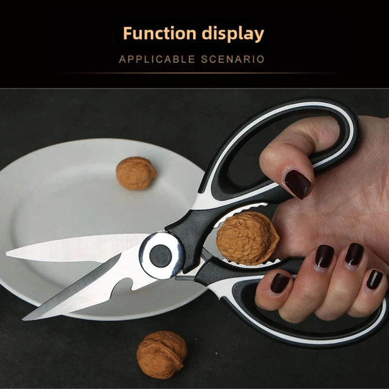 스테인레스 스틸 주방 가위 뚜껑이있는 다기능 가정용 닭 - Baby Food Scissors 리뷰 및 가격